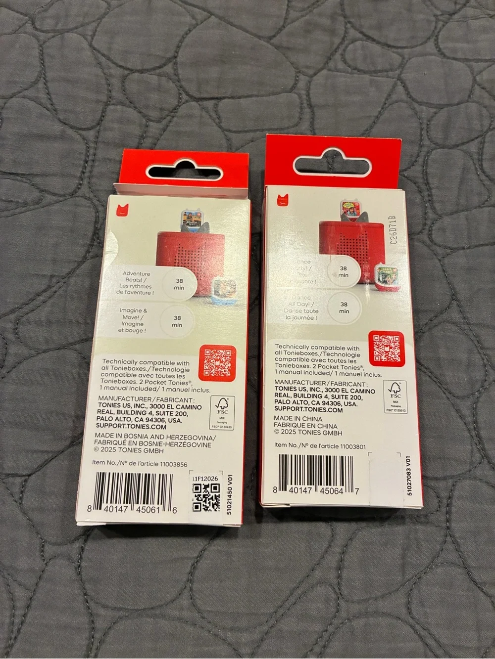 NWT Tonies Danny Go for Toniebox - Set of 2